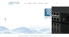 Desktop Screenshot of contica.pl